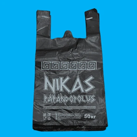 Майка ПНД NIKAS черн. 100 шт.