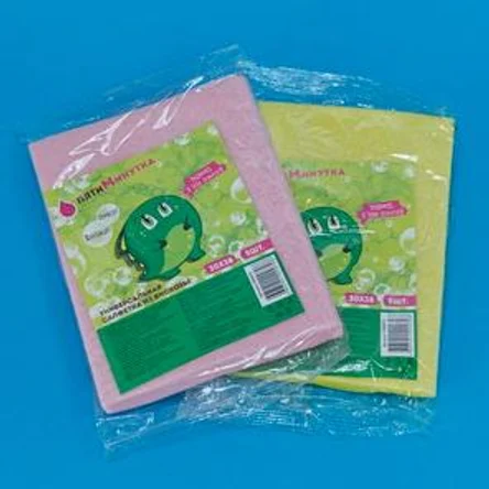 Салфетки 5шт.унив.вискоза 30*30см 1уп